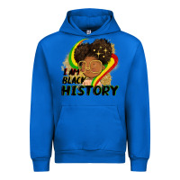 Cobalt I am black history Urban Hoodie - FaDigitalArtStudio