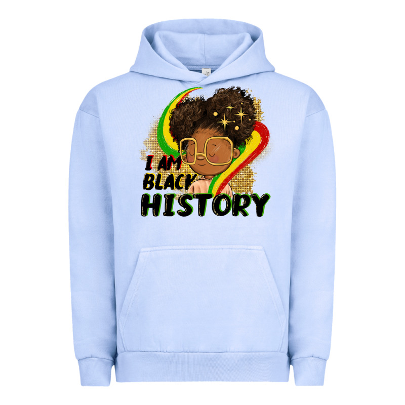 I Am Black History Urban Hoodie by FaDigitalArtStudio | Teevron