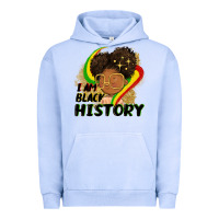 Pigment Grape Ice I am black history Urban Hoodie - FaDigitalArtStudio