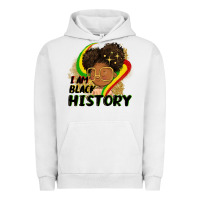 Pigment Lunar Rock I am black history Urban Hoodie - FaDigitalArtStudio