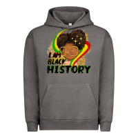 Pigment Tornado I am black history Urban Hoodie - FaDigitalArtStudio