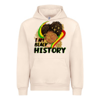 Sandshell I am black history Urban Hoodie - FaDigitalArtStudio