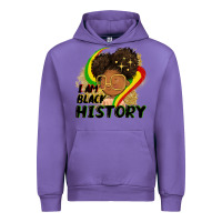 Tulip I am black history Urban Hoodie - FaDigitalArtStudio