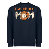 Navy baseball mom Heavyweight Sweatshirt - MaliasSmallBusiness