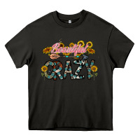 Asphalt beautiful crazy Heavy Core Tee - CowhideDigitalArt
