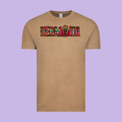 Hermana Floral Aztec Leopard Vintage Tee Designed By Jasminsmagicworld