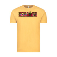 Vintage Mustard hermana floral aztec leopard Vintage Tee - Jasminsmagicworld