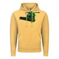 Vintage Mustard Harvester Vintage Hoodie - LillyAllenDesigns
