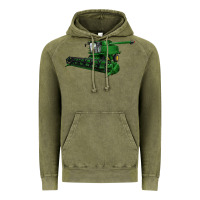 Vintage Olive Harvester Vintage Hoodie - LillyAllenDesigns