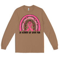 Toasted Coconut in october we wear pink rainbow Long Sleeve Tee - JahusDesignShop