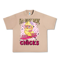 Burro i'm just here for the chicks Urban Heavy Tee - MaliasSmallBusiness