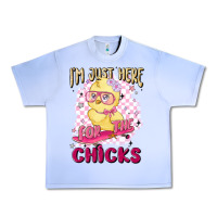 Grape Ice i'm just here for the chicks Urban Heavy Tee - MaliasSmallBusiness