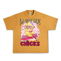 Peanut Butter i'm just here for the chicks Urban Heavy Tee - MaliasSmallBusiness