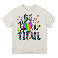 Cream be you tiful Heavy Core Tee - CowhideDigitalArt
