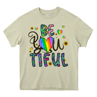Mossy be you tiful Heavy Core Tee - CowhideDigitalArt