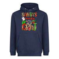 Navy santa's favorite cpht Heavyweight Hoodie - texasbilliewilder