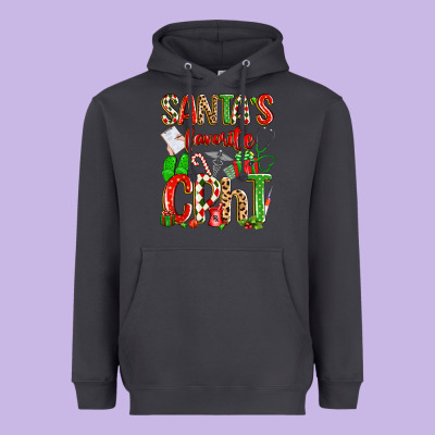 Santa's Favorite Cpht Heavyweight Hoodie Designed By Texasbilliewilder