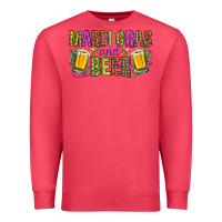 Cardinal mardi gras and beer hjf Premium Sweatshirt - HowdyJamesFarm