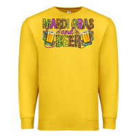 Lemon mardi gras and beer hjf Premium Sweatshirt - HowdyJamesFarm