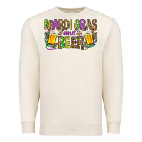 Sandshell mardi gras and beer hjf Premium Sweatshirt - HowdyJamesFarm