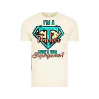 Vintage Arctic i'm a teacher what's your superpower cowhide Vintage Tee - Jasminsmagicworld