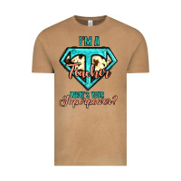 Vintage Camel i'm a teacher what's your superpower cowhide Vintage Tee - Jasminsmagicworld