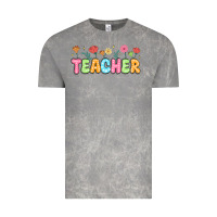 Cloud Rock custom teacher flowers Vintage Tee - JahusDesignShop