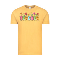 Vintage Mustard custom teacher flowers Vintage Tee - JahusDesignShop