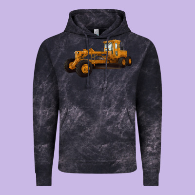 Motor Grader Vintage Hoodie Designed By Lillyallendesigns