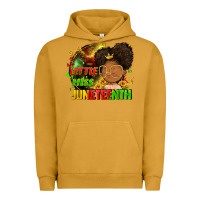 Little Miss Juneteenth Urban Hoodie | Teevron