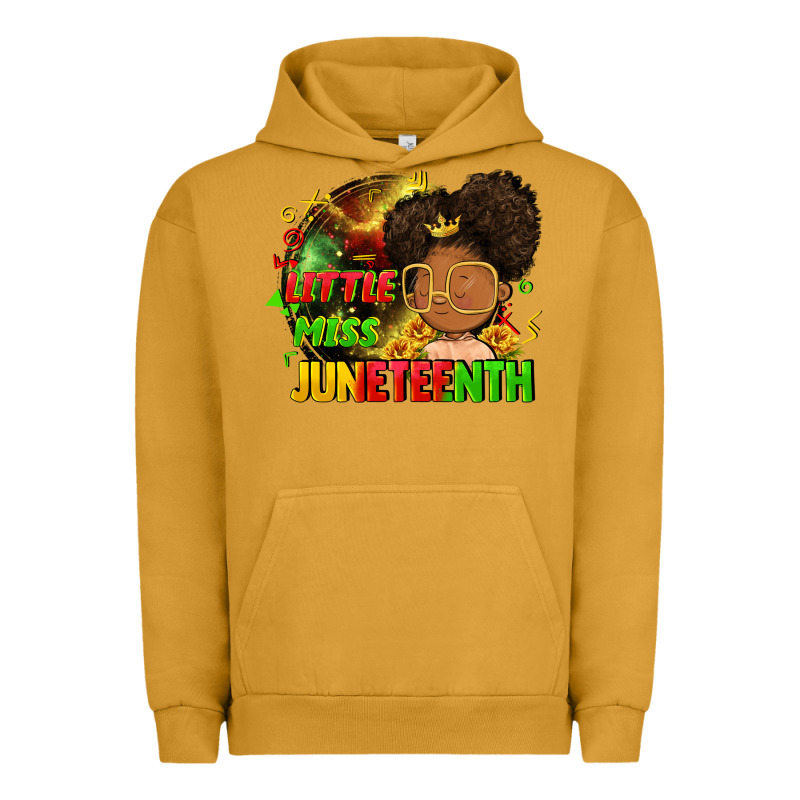 Little Miss Juneteenth Urban Hoodie by FaDigitalArtStudio | Teevron
