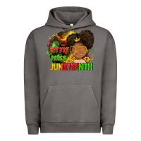 Pigment Tornado Little miss Juneteenth Urban Hoodie - FaDigitalArtStudio