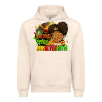 Sandshell Little miss Juneteenth Urban Hoodie - FaDigitalArtStudio