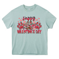 Happy Valentines Day Dog Pet Heavy Core Tee | Teevron