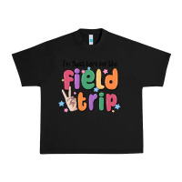 Black i'm just here for the field trip Urban Heavy Tee - MaliasSmallBusiness