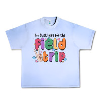 Grape Ice i'm just here for the field trip Urban Heavy Tee - MaliasSmallBusiness