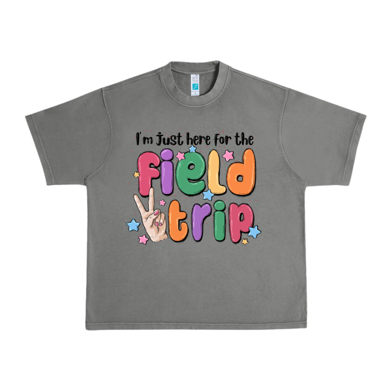 I'm Just Here For The Field Trip Urban Heavy Tee by MaliasSmallBusiness | Teevron