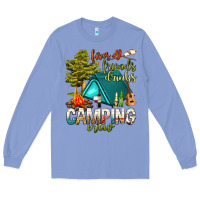 Colony Blue fires friends drinks camping crew Long Sleeve Tee - NancyCooperArtShop