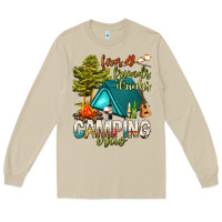 Mushroom fires friends drinks camping crew Long Sleeve Tee - NancyCooperArtShop