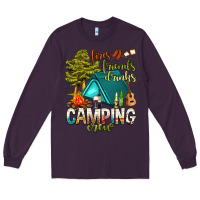 Plum fires friends drinks camping crew Long Sleeve Tee - NancyCooperArtShop