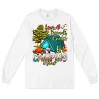 White fires friends drinks camping crew Long Sleeve Tee - NancyCooperArtShop