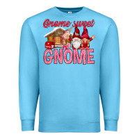 Ocean Blue Gnome sweet gnome Valentine's Day Premium Sweatshirt - HowdyJamesFarm
