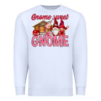 White Gnome sweet gnome Valentine's Day Premium Sweatshirt - HowdyJamesFarm