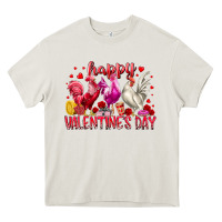 Cream happy valentines day Heavy Core Tee - RacoonDesign
