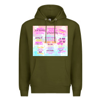 Army Green a fun thing to do today is not talk to me Premium Hoodie - TumblerDesignByShophia