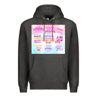 Charcoal Heather a fun thing to do today is not talk to me Premium Hoodie - TumblerDesignByShophia