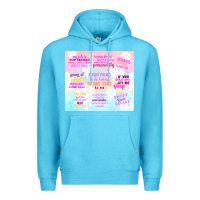 Ocean Blue a fun thing to do today is not talk to me Premium Hoodie - TumblerDesignByShophia