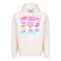 Pale Pink a fun thing to do today is not talk to me Premium Hoodie - TumblerDesignByShophia