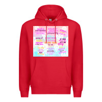Red a fun thing to do today is not talk to me Premium Hoodie - TumblerDesignByShophia