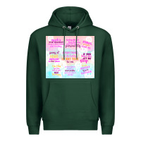 Sports Green a fun thing to do today is not talk to me Premium Hoodie - TumblerDesignByShophia
